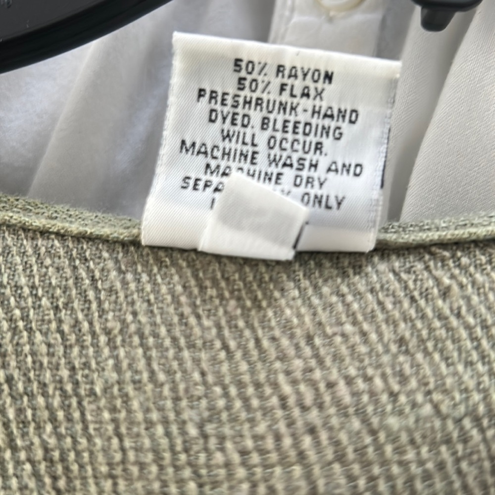 Cp Shades Green Button Front Comfy Tunic - image 2